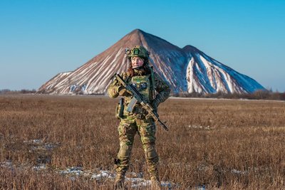 "Я їхала не вмирати": військова на псевдо "Аква" розповіла про службу на Донеччині