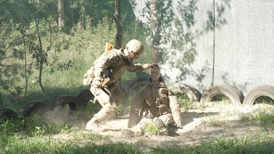 Як курсанти долають психологічну смугу перешкод в навчальному центрі Сухопутних військ