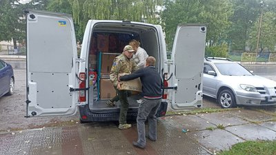 Благодійний фонд "Сміливі люди", допомога з Італії