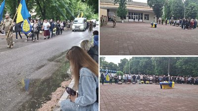 В Олександрівці на Кіровоградщині попрощалися із загиблим на війні солдатом Володимиром Дєдовим В Олександрівці на Кіровоградщині попрощалися із загиблим на війні солдатом Володимиром Дєдовим