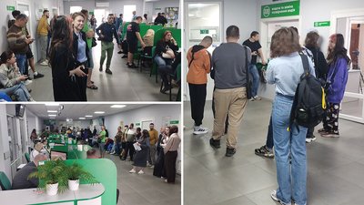 Черги у сервісному центрі МВС. У Кропивницькому побільшало охочих отримати посвідчення водія Черги у сервісному центрі МВС. У Кропивницькому побільшало охочих отримати посвідчення водія