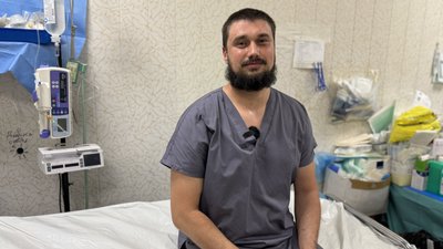 Фельдшер польового шпиталю ДПСУ Роман Донецька область Фельдшер польового шпиталю ДПСУ Роман Донецька область