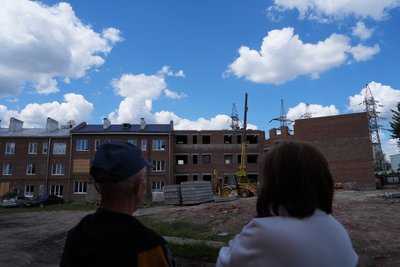 Вулиця Ахієзерів, відновлення будинку, Харків