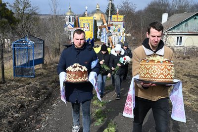 похорон, коровай похорон, коровай