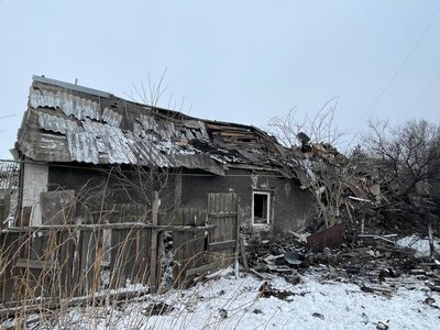 Наслідки обстрілу Покровська 17 лютого. Фото: Telegram/Покровська МВА Наслідки обстрілу Покровська 17 лютого. Фото: Telegram/Покровська МВА