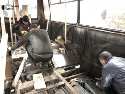 В Одесі з маршрутки роблять мобільну лазню для військових В Одесі з маршрутки роблять мобільну лазню для військових