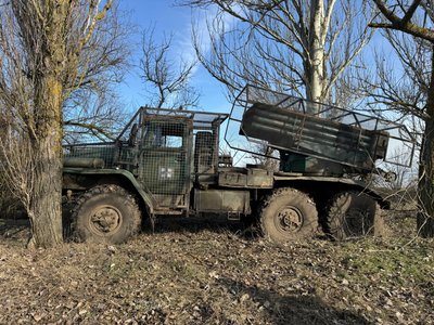 БМ-21 "Град" на Херсонщині