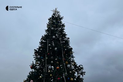 В Ізмаїлі встановлюють новорічну ялинку: фото В Ізмаїлі встановлюють новорічну ялинку: фото