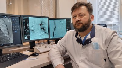 У Житомирі вперше видалили тромб з легеневої артерії без розрізу У Житомирі вперше видалили тромб з легеневої артерії без розрізу