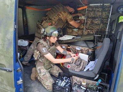 "Найстрашніше — отримувати новини, що хлопців вже нема" — командирка добробату бойових медиків "Найстрашніше — отримувати новини, що хлопців вже нема" — командирка добробату бойових медиків
