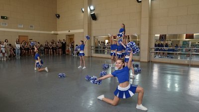 "Це командний дух і командна робота": у Сумах змагались чирлідерки "Це командний дух і командна робота": у Сумах змагались чирлідерки