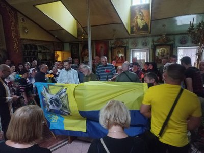 У Сумах попрощалися з військовим Сергієм Шевченком У Сумах попрощалися з військовим Сергієм Шевченком