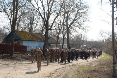 Похорон, ЗСУ, Валентин Шмирук, прощання із військовослужбовцем
