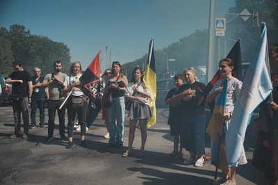 У Харкові відбувся автопробіг до Дня пам'яті загиблих захисників і захисниць 4 У Харкові відбувся автопробіг до Дня пам'яті загиблих захисників і захисниць 4