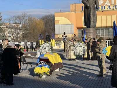 З військовим Петром Веленцем попрощалися у Рівному З військовим Петром Веленцем попрощалися у Рівному