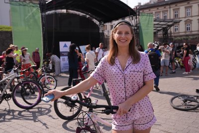 Мар'яна Вершиніна, велопарад дівчат, Франківськ