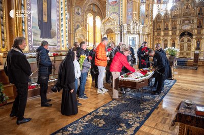 В Одесі попрощалися з актором "Маски-шоу" Володимиром Комаровим