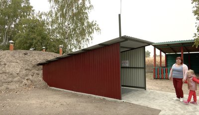 Виходять з дворічного онлайну: у селі на Черкащині побудували укриття для садочка Виходять з дворічного онлайну: у селі на Черкащині побудували укриття для садочка
