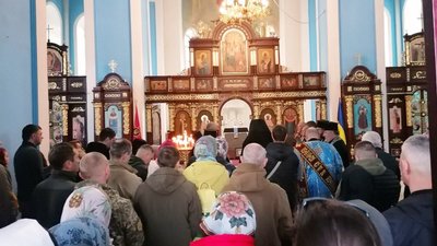 У Кропивницькому в гарнізонному храмі ПЦУ вперше відбувається подячний молебень