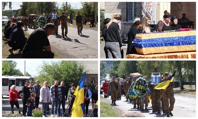На Кіровоградщині попрощалися з військовими Русланом Глущенком та Максимом Моргачовим