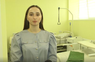 Завідувачка відділення реабілітації Хмельницької обласної лікарні Юлія Бальжик Завідувачка відділення реабілітації Хмельницької обласної лікарні Юлія Бальжик