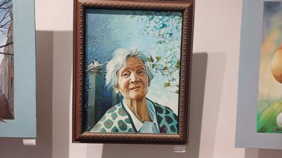 Микола Мамчур, портрет матері