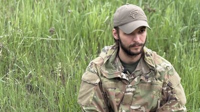 Військовослужбовець 12-ї бригади НГУ "Азов" Лев "Хорус" Донецька область Військовослужбовець 12-ї бригади НГУ "Азов" Лев "Хорус" Донецька область