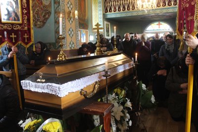 Похорон військового, попрощалися з військовим, Віталій Федун, Тернопільщина, квітень 2025