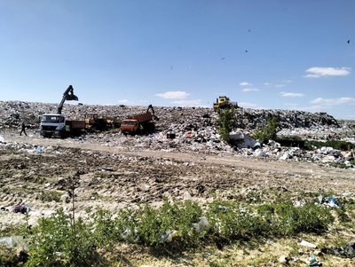90 тисяч тонн сміття щороку: як працює полігон у Брищі поблизу Луцька 90 тисяч тонн сміття щороку: як працює полігон у Брищі поблизу Луцька