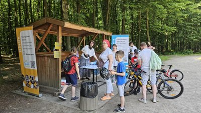 Учасники велофестивалю у Вінниці Учасники велофестивалю у Вінниці