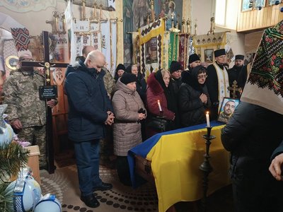 Дмитро Пилип’юк, похорон, ЗСУ, 30 грудня 2025, Тернопіль Дмитро Пилип’юк, похорон, ЗСУ, 30 грудня 2025, Тернопіль