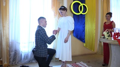 Не відкладаємо спільне життя на потім: у Житомирі у День закоханих побралися курсанти Максим та Діана Горовенки Не відкладаємо спільне життя на потім: у Житомирі у День закоханих побралися курсанти Максим та Діана Горовенки