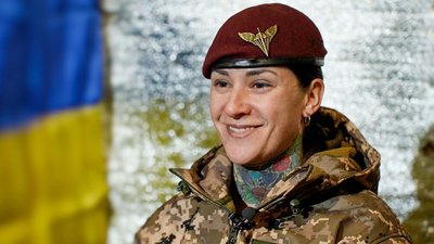 Бріттні "Жук" військовослужбовиця 25 бригади Донецька область Бріттні "Жук" військовослужбовиця 25 бригади Донецька область