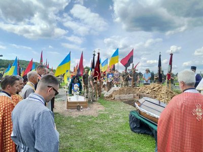 Попрощалися з військовим, Ігор Воловник, Тернопільщина, липень 2024 Попрощалися з військовим, Ігор Воловник, Тернопільщина, липень 2024