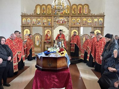 На Закарпатті попрощалися із захисником Василем Богашем На Закарпатті попрощалися із захисником Василем Богашем