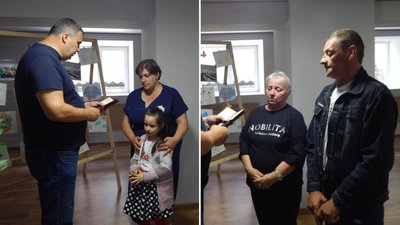 У Шепетівці на Хмельниччині вручили нагороди родинам загиблих героїв У Шепетівці на Хмельниччині вручили нагороди родинам загиблих героїв