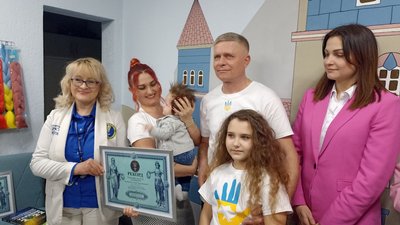 Тримісячний хлопчик Марк із Житомирщини потрапив до Національного реєстру рекордів України Тримісячний хлопчик Марк із Житомирщини потрапив до Національного реєстру рекордів України
