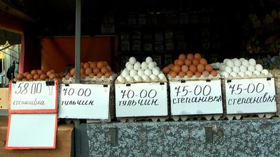 "Продукти, які потрібні в холодильнику": скільки коштують яйця на вінницьких ринках "Продукти, які потрібні в холодильнику": скільки коштують яйця на вінницьких ринках
