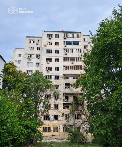 Унаслідок атаки РФ на Одесу пошкоджені житлові будинки: є травмовані, серед них діти Унаслідок атаки РФ на Одесу пошкоджені житлові будинки: є травмовані, серед них діти