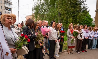 відкриття меморіальної таблиці, Андрій Юркевич відкриття меморіальної таблиці, Андрій Юркевич