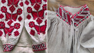 Сорочка ХІХ століття з Рівненщини після реставрації їде в Канаду й збиратиме гроші для ЗСУ Сорочка ХІХ століття з Рівненщини після реставрації їде в Канаду й збиратиме гроші для ЗСУ