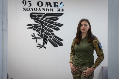 Долучилася до війська після загибелі чоловіка: історія керівниці патронатної служби 93-ї бригади "Холодний Яр" Долучилася до війська після загибелі чоловіка: історія керівниці патронатної служби 93-ї бригади "Холодний Яр"