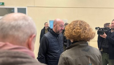 "Це моя мета" — Шарль Мішель про надання Україні більшої кількості зброї "Це моя мета" — Шарль Мішель про надання Україні більшої кількості зброї