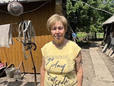 Жителька П'ятницького Печенізької громади Раїса Маміна Жителька П'ятницького Печенізької громади Раїса Маміна