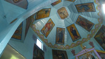 Храм є пам’яткою архітектури національного значення та являється одним із кращих зразків волинської школи дерев’яної монументальної народної архітектури, квітень 2026 року, Хмельниччина Храм є пам’яткою архітектури національного значення та являється одним із кращих зразків волинської школи дерев’яної монументальної народної архітектури, квітень 2026 року, Хмельниччина