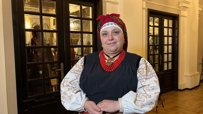 Алла Болгарська, українка, вишивальниця Алла Болгарська, українка, вишивальниця