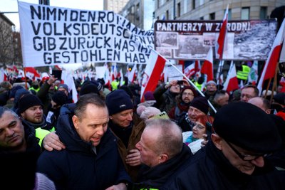 Польські фермери протестують у Варшаві