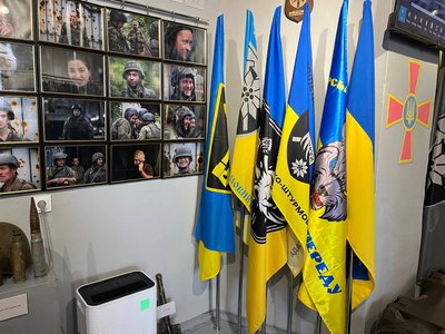 У мукачівському замку "Паланок" відкрили Музей війни У мукачівському замку "Паланок" відкрили Музей війни