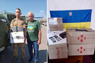 До Житомира приїхав 65-річний велосипедист з Полтавщини, який збирає гроші на ЗСУ До Житомира приїхав 65-річний велосипедист з Полтавщини, який збирає гроші на ЗСУ