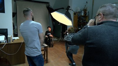 У Вінниці ветерани та люди з інвалідністю опановують професію фотографа У Вінниці ветерани та люди з інвалідністю опановують професію фотографа